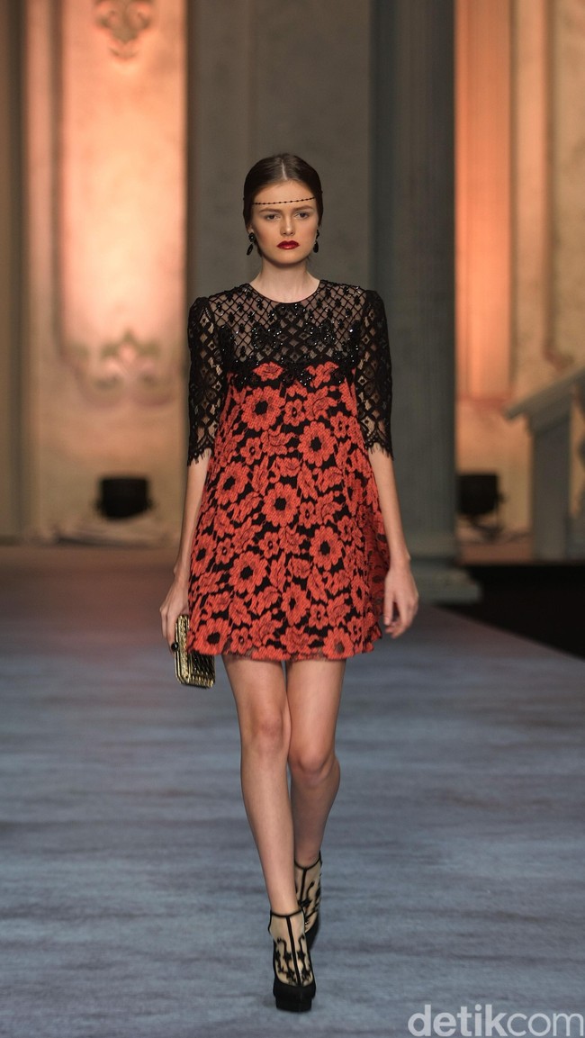 Koleksi terbaru dari brand Sebastian Red & Sebastian Sposa, dengan mengusung tema ARISTOCRAT bertempat di Ballroom The Ritz-Carlton Pasific Place. Jakarta. [Foto Mohammad Abduh/Wolipop]