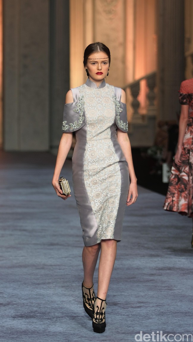 Koleksi terbaru dari brand Sebastian Red & Sebastian Sposa, dengan mengusung tema ARISTOCRAT bertempat di Ballroom The Ritz-Carlton Pasific Place. Jakarta. [Foto Mohammad Abduh/Wolipop]