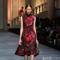 Koleksi terbaru dari brand Sebastian Red & Sebastian Sposa, dengan mengusung tema ARISTOCRAT bertempat di Ballroom The Ritz-Carlton Pasific Place. Jakarta. [Foto Mohammad Abduh/Wolipop]