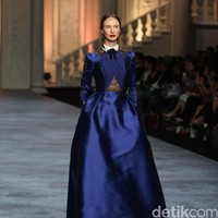 Koleksi terbaru dari brand Sebastian Red & Sebastian Sposa, dengan mengusung tema ARISTOCRAT bertempat di Ballroom The Ritz-Carlton Pasific Place. Jakarta. [Foto Mohammad Abduh/Wolipop]