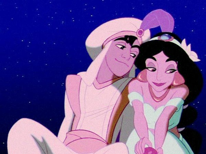 Screenshoot film animasi Aladdin dari Disney