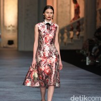 Koleksi terbaru dari brand Sebastian Red & Sebastian Sposa, dengan mengusung tema ARISTOCRAT bertempat di Ballroom The Ritz-Carlton Pasific Place. Jakarta. [Foto Mohammad Abduh/Wolipop]