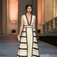 Koleksi terbaru dari brand Sebastian Red & Sebastian Sposa, dengan mengusung tema ARISTOCRAT bertempat di Ballroom The Ritz-Carlton Pasific Place. Jakarta. [Foto Mohammad Abduh/Wolipop]