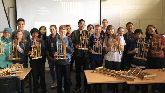 Siswa SMA di Canberra Rayakan Indonesia