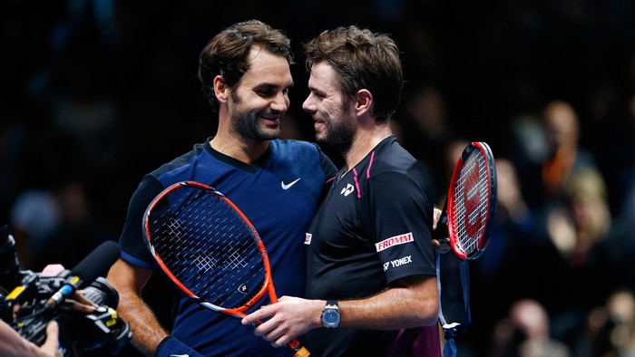 Tahun Depan Wawrinka Ingin Lihat Federer Beraksi Lagi Tanpa Diganggu Cedera