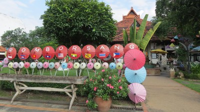 Ini Dia Suvenir Khas Chiang Mai: Payung Hias