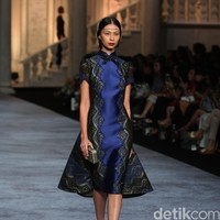 Koleksi terbaru dari brand Sebastian Red & Sebastian Sposa, dengan mengusung tema ARISTOCRAT bertempat di Ballroom The Ritz-Carlton Pasific Place. Jakarta. [Foto Mohammad Abduh/Wolipop]