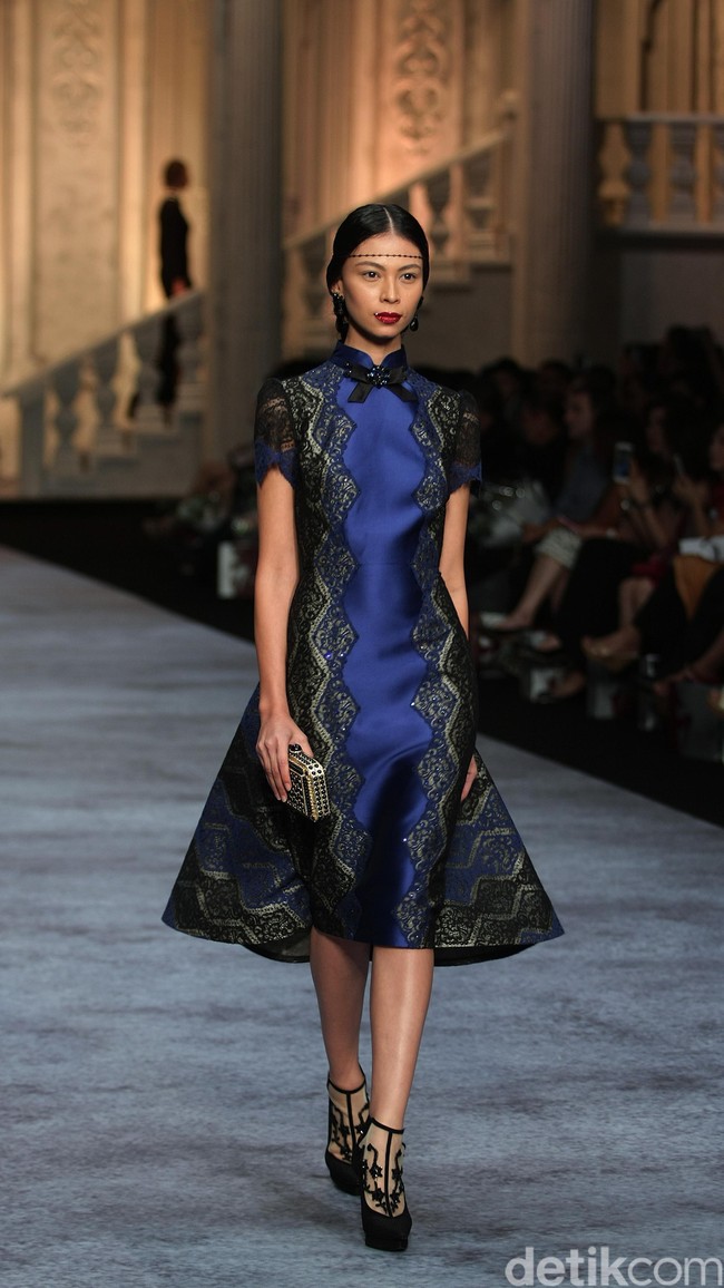 Koleksi terbaru dari brand Sebastian Red & Sebastian Sposa, dengan mengusung tema ARISTOCRAT bertempat di Ballroom The Ritz-Carlton Pasific Place. Jakarta. [Foto Mohammad Abduh/Wolipop]