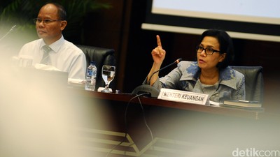 Usai Melawat ke AS, Sri Mulyani Gelar Konpers