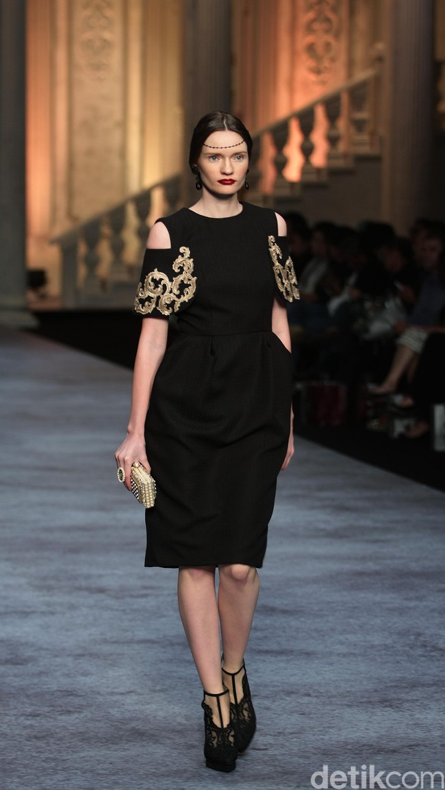 Koleksi terbaru dari brand Sebastian Red & Sebastian Sposa, dengan mengusung tema ARISTOCRAT bertempat di Ballroom The Ritz-Carlton Pasific Place. Jakarta. [Foto Mohammad Abduh/Wolipop]