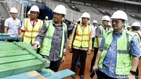 Imam Nahrawi meninjau renovasi stadion GBK.