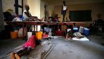 Begini Kondisi Pengungsian Korban Topan Matthew di Haiti