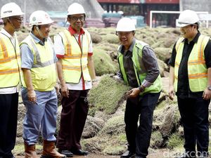 Menpora Tinjau Renovasi Stadion GBK