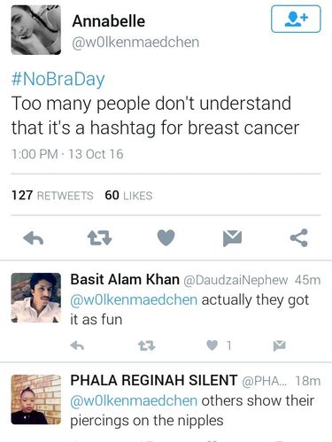 Kampanye Peduli Kanker Payudara, <i>#No Bra Day</i> Kembali Viral Hari Ini