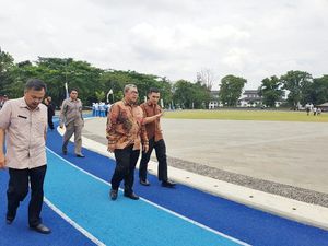 Gubernur Aher Kecewa Revitalisasi Gasibu Asal-asalan