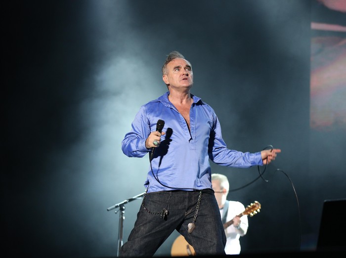 Konser Morrissey di kawasan Senayan