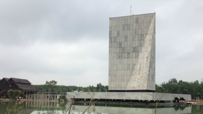 Masjid di Tulang Bawang Barat Lampung Dibangun Tanpa Kubah dan Menara