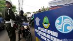 Tim Gabungan Razia Pajak Kendaraan di Depok