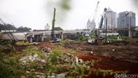 Pembangunan Tol Desari terus dikebut.