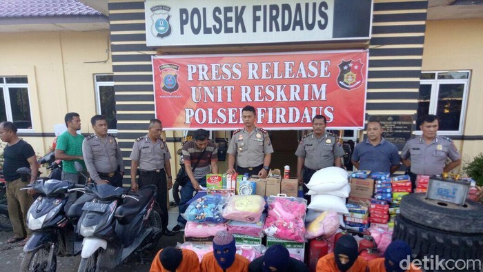 Sempat Sembunyi di Kamar Mandi, Komplotan Bajing Loncat di Sumut Dibekuk