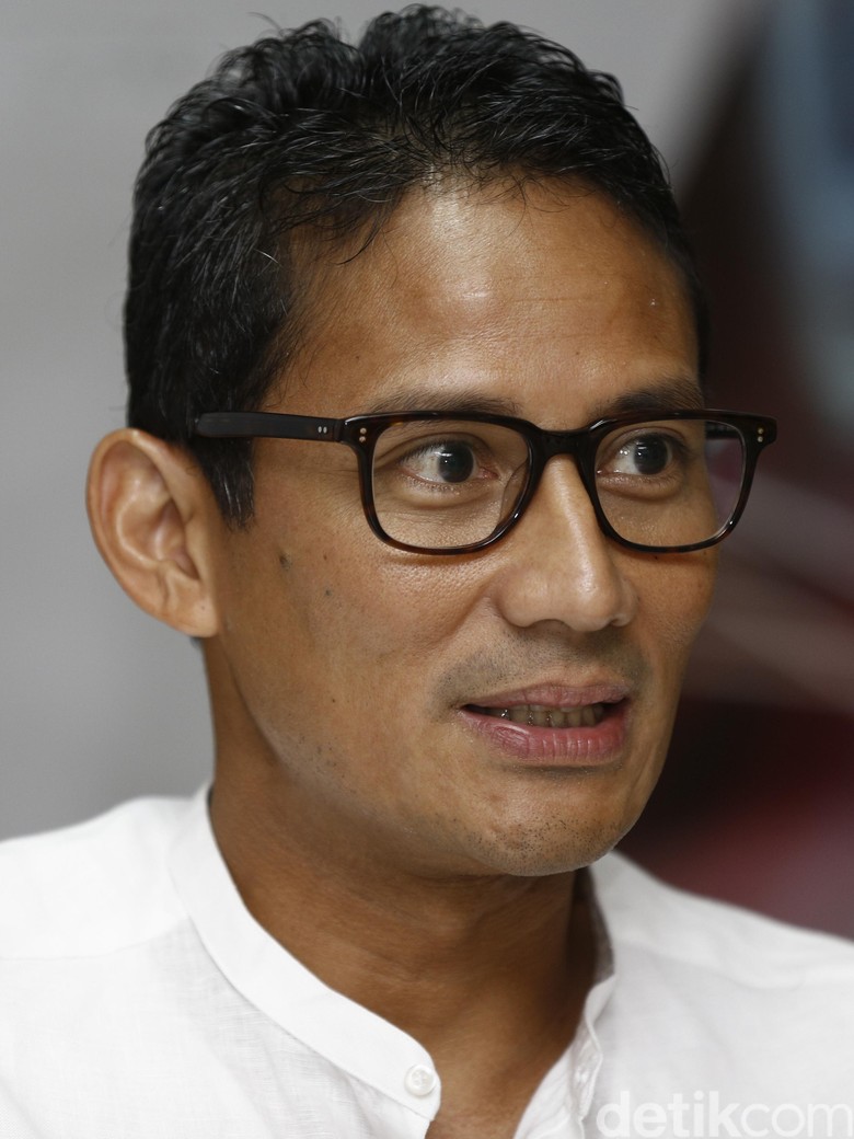 Sandiaga: Pak Gubernur Kemarin Mencibir Saya Sandiaga: Pak Gubernur Kemarin Mencibir Saya