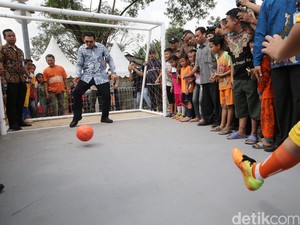Resmikan RPTRA Bhinneka Petukangan, Ahok: Ini Jadi Tempat Silaturahim