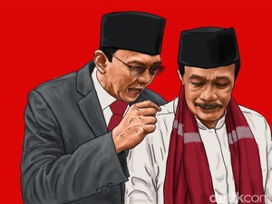 Ahok Apresiasi Pengurus PDIP Gotong Royong Galang Dana Kampanye