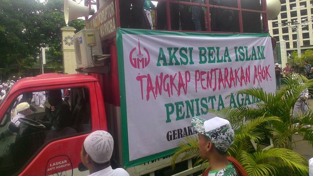 Massa di Masjid Istiqlal/ Haris detikcom