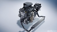 1.5 L DOHC injeksi langsung, turbocharged in-line 4 silinder yang bisa menyemburkan 190 daya kuda.