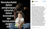 Curhat di Instagram, Ada Apa dengan Rumah Tangga Nafa Urbach?
