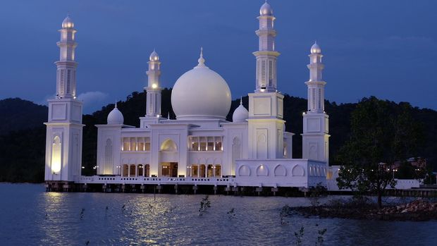 Foto: Masjid Oesman Al-Khair di Kalimantan Barat (Andhika Prasetia/detikcom)
