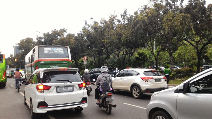 Pasca Demo Bubar, Lalin di Medan Merdeka dan Thamrin Lancar