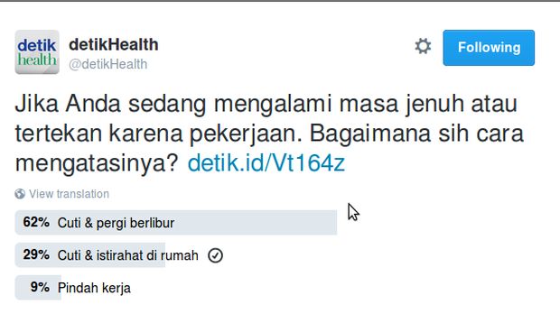 62 Persen Karyawan Pilih Cuti dan Liburan Ketika Stres karena Pekerjaan