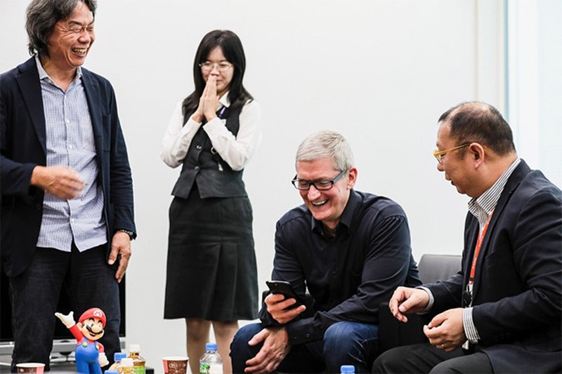 Tim Cook main Super Mario Run