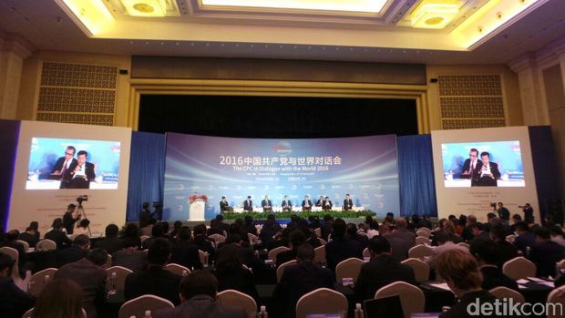 Di Forum Delegasi Parpol Dunia, Novanto Bicara Soal Ekonomi dan Investasi