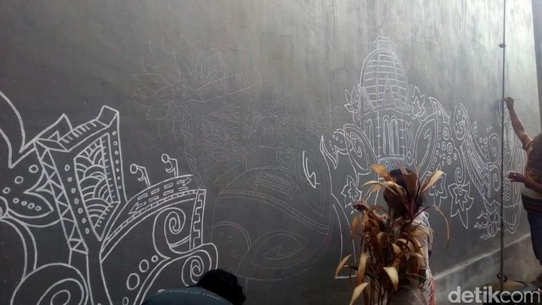 Eks Lokalisasi Dolly dan Jarak jadi Kampung Mural