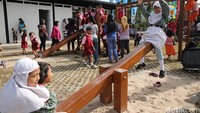 RPTRA Bhineka terletak di Jalan Swadarma Raya, Jakse. Foto: Ari Saputra