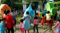 RPTRA Meruya Utara terletak di Jalan Mawar Putih, Meruya Utara, Jakut. Foto: Gibran Maulana