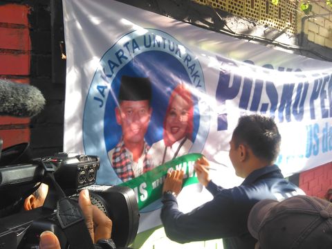 Agus Yudhoyono Sambangi Klender Jaktim, Warga Berebut Bersalaman