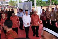 Presiden Jokowi Resmikan Masjid Agung Oesman Al Khair di Pulau Datok