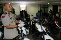 Barang bukti yang disita polisi (Foto: Angling Adhitya Purbaya/detikcom)