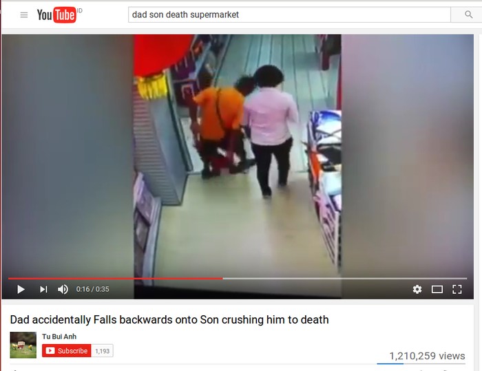 Seorang Anak di China Tewas Tertindih Bapaknya