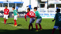 AQUADNC Garuda Muda 2016 Lolos ke Babak 16 Besar Final Dunia Danone Nations Cup 2016