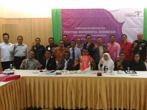 KJRI Kuching Dukung Perhelatan FWI di Cross Border Aruk