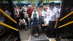 Menhub Cek Sarana Transportasi Ramah Disabilitas