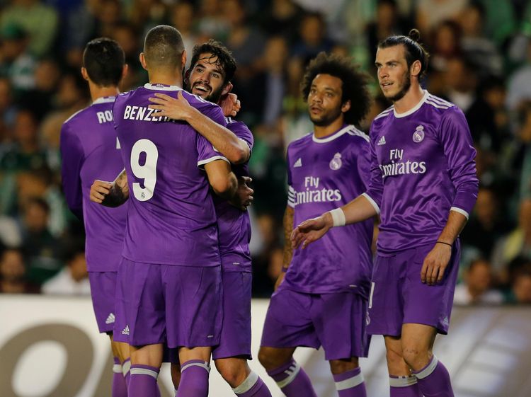 Pesta Gol, Real Madrid Gilas Real Betis 6-1