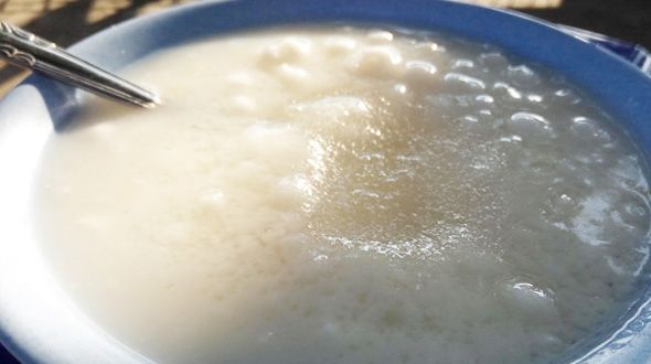 Bubur Bassang, bubur jagung khas Makassar