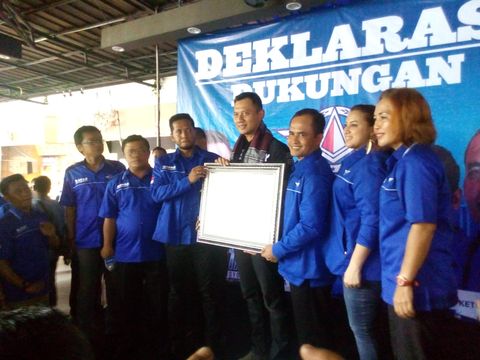 Deklarasi Relawan, Agus Yudhoyono Diminta Perangi Narkoba dan Korupsi
