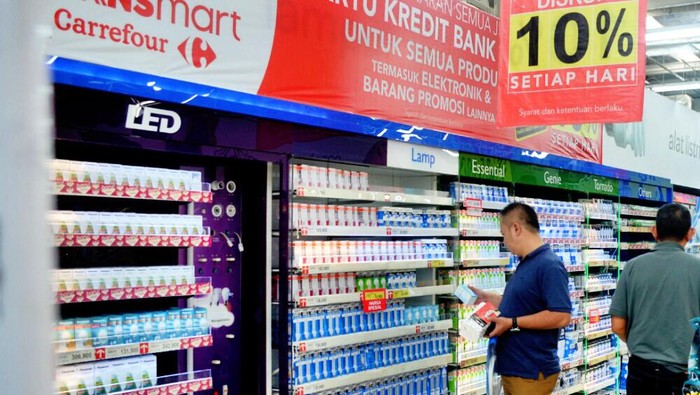 Diskon 50% Lampu LED di Transmart Carrefour