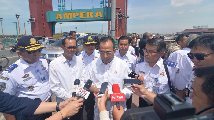 Pantau Pembangunan Infrastruktur di Palembang, Menhub: Bisa Ditiru Kota Lain